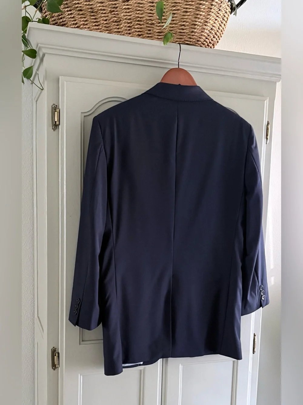 BROOKS BROTHERS Explorer Madison Fit Navy Blue 2 Button Blazer Suit | 36 Short